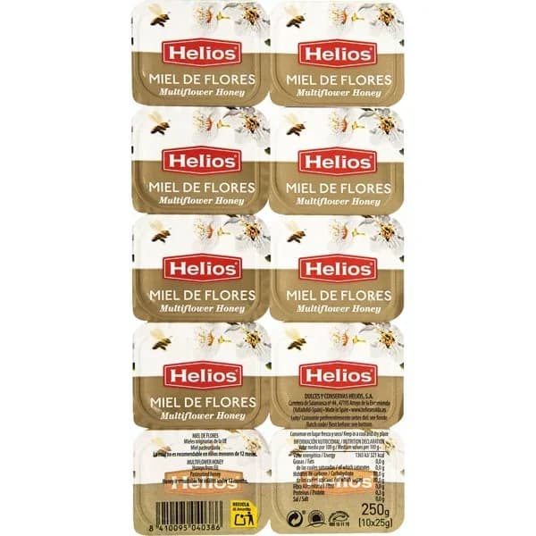 Miel 10 x 25G - 0.25 kg - Imagen del producto en Findit
