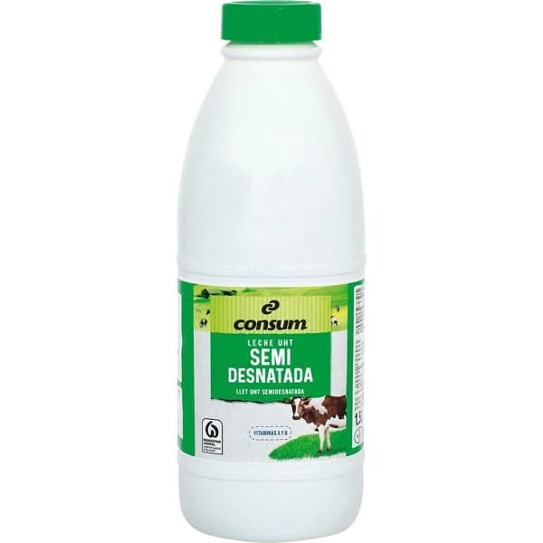Leche Semidesnatada Botella - 1.5 ud - Imagen del producto en Findit