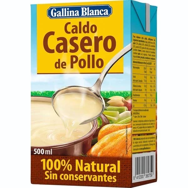 Caldo Casero de Pollo Brik 500ML - 0.5 l - Imagen del producto en Findit