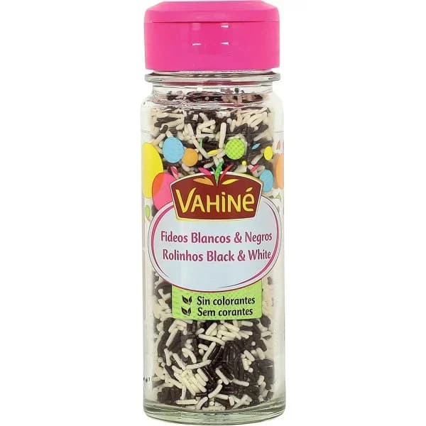 Fideos blancos y negros VAHINÉ, frasco 71 g - 0.07 kg - Imagen del producto en Findit