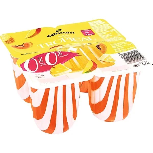 Postre Gelificado 00% Sabor Tropical - 0.4 kg - Imagen del producto en Findit