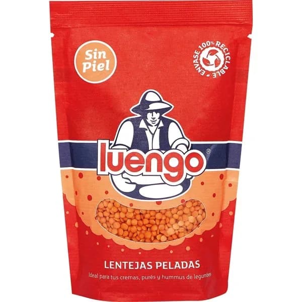 Lentejas Peladas Bolsa Doypack - 0.4 kg - Imagen del producto en Findit