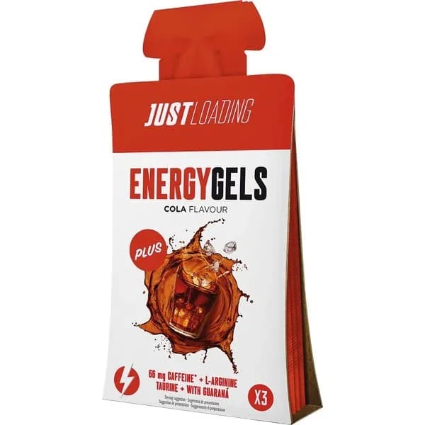 Energy Gels Cola con Cafeína Pack de 3 - 0.12 kg - Imagen del producto en Findit
