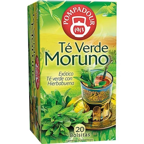Infusión Té Verde Moruno 20UD - 1 ud - Imagen del producto en Findit