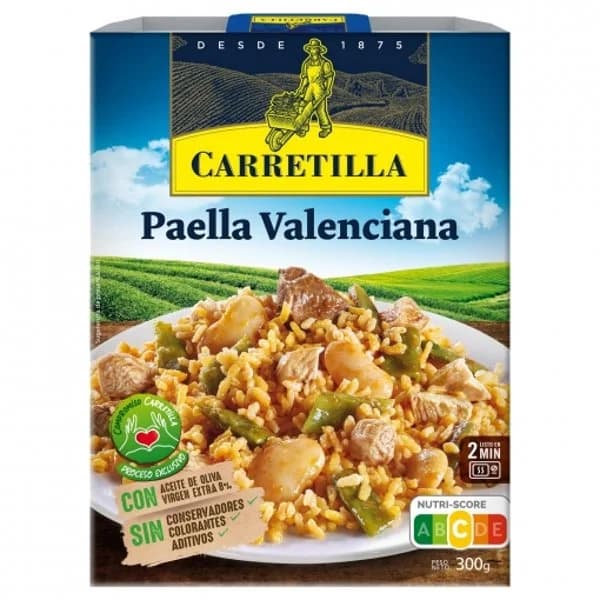 Paella valenciana Carretila 300 g. - 0.3 kg - Imagen del producto en Findit