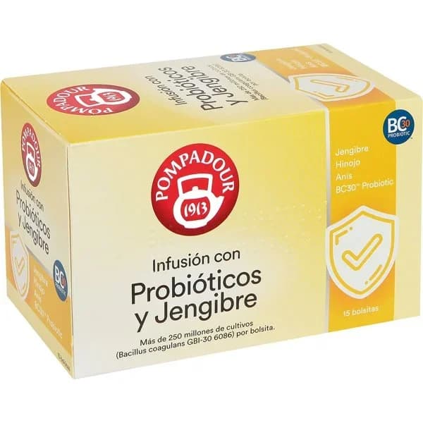 Infusión Probióticos y Jengibre - 1 ud - Imagen del producto en Findit