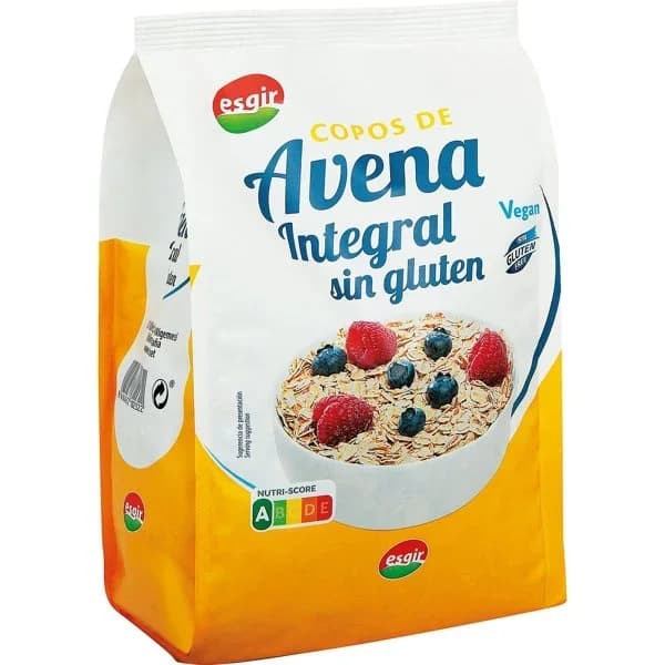 Copos Avena Integral sin Gluten - 0.45 kg - Imagen del producto en Findit