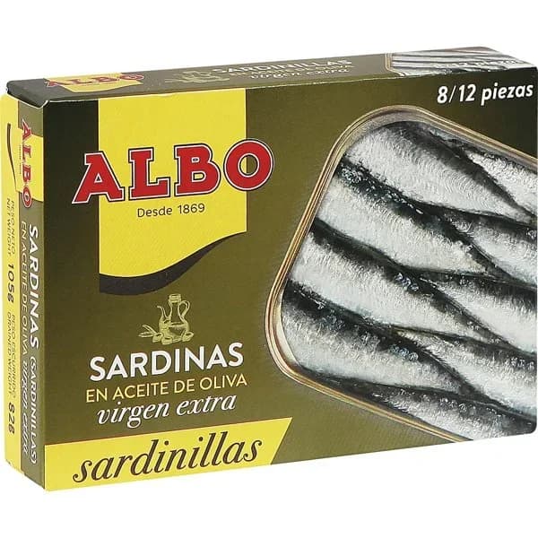Sardinillas en Aceite de Oliva Virgen extra - 0.08 ud - Imagen del producto en Findit
