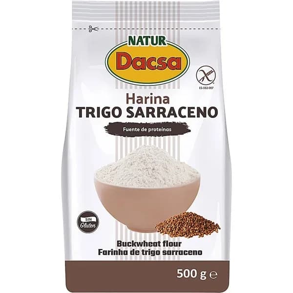 Harina Trigo Sarraceno Alforfón - 0.5 kg - Imagen del producto en Findit
