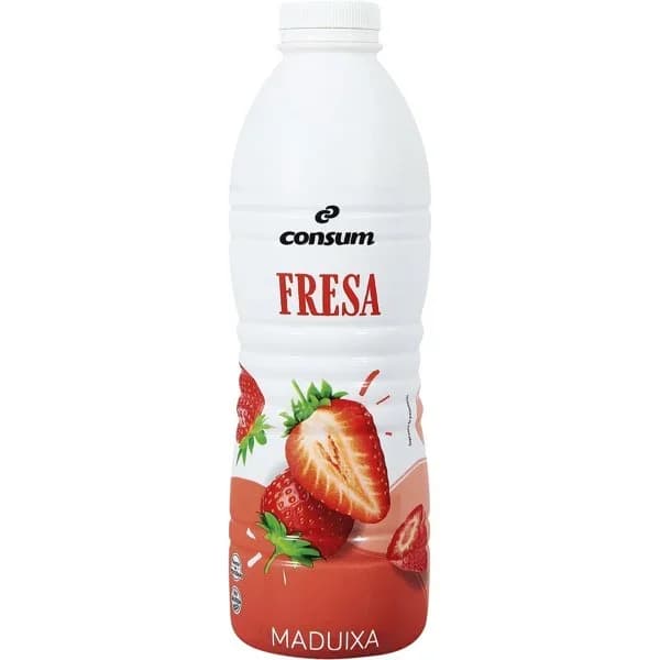 Yogur Líquido con Fresa - 1 kg - Imagen del producto en Findit