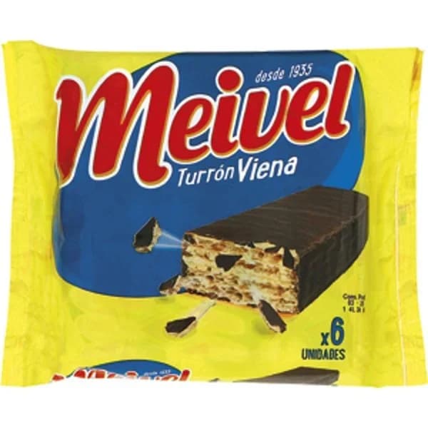 Turrón Viena Pack de 6 - 0.18 kg - Imagen del producto en Findit