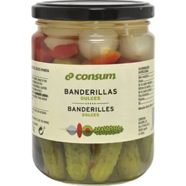 Banderillas Dulces Frasco - 0.22 kg - Imagen del producto en Findit