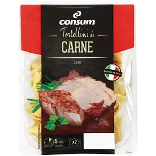 Tortellinis Rellenos de Carne - 0.25 kg - Imagen del producto en Findit