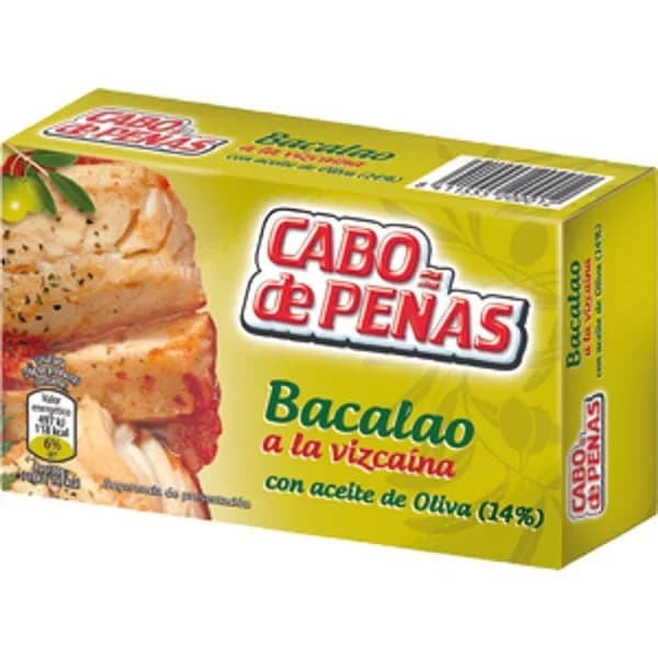 Bacalao a la Vizcaína Lata - 0.07 kg - Imagen del producto en Findit