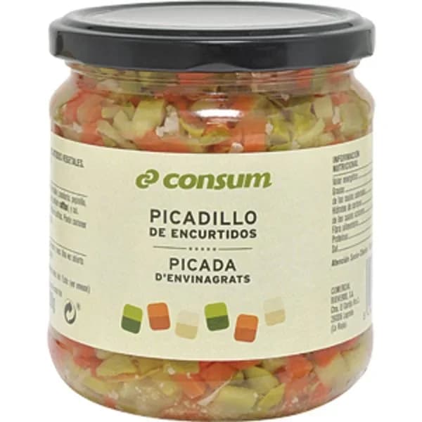 Picadillo de Encurtidos Frasco - 0.2 kg - Imagen del producto en Findit