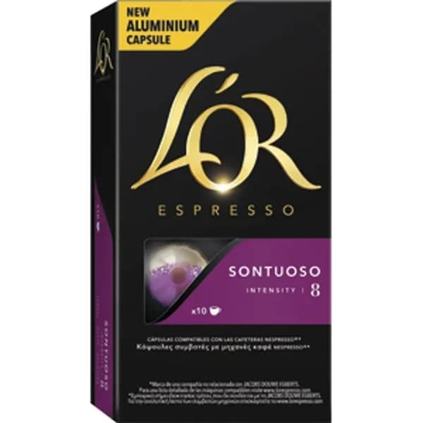 Café Cápsula Espresso Suntuoso 10UD - 9.98 ud - Imagen del producto en Findit
