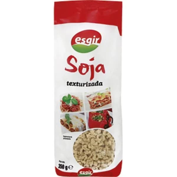 Soja texturizada sin azúcares añadidos ESGIR, bolsa 350 g - 0.35 kg - Imagen del producto en Findit