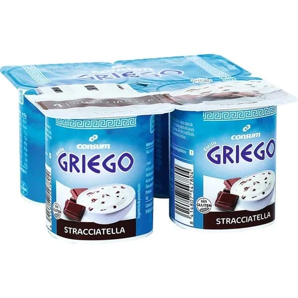 Yogur Griego Stracciatella  P-4 ud - 0.5 kg - Imagen del producto en Findit