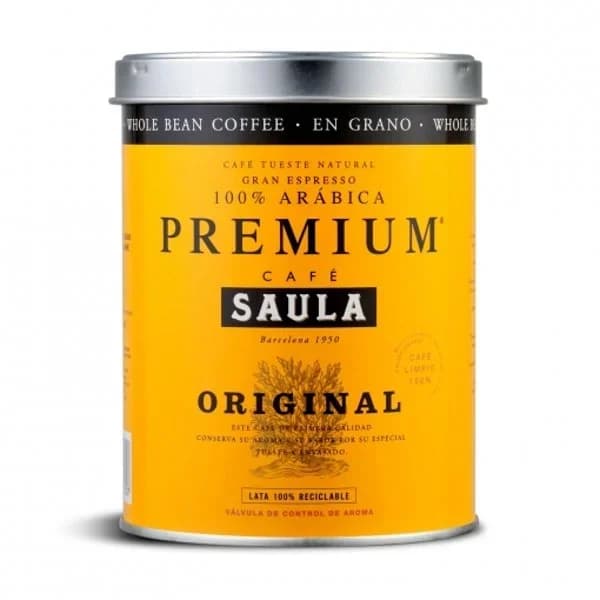 Café grano natural arábica Saula 250 g. - 1 ud - Imagen del producto en Findit