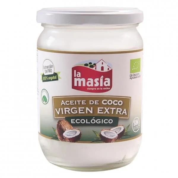 Aceite de coco virgen extra 400 g - 0.4 ud - Imagen del producto en Findit