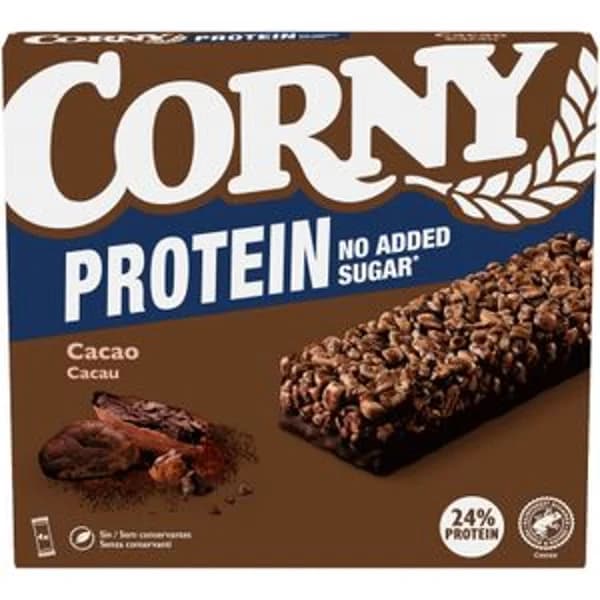 Barrita Cereales Protein Cacao 4 Unidades - 0.08 kg - Imagen del producto en Findit