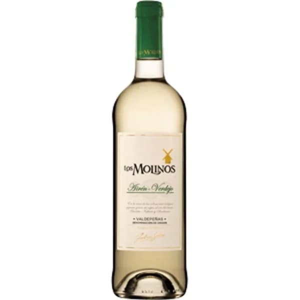 Vino Blanco Valdepeñas LOS MOLINOS, botella 75 cl - 0.75 l - Imagen del producto en Findit