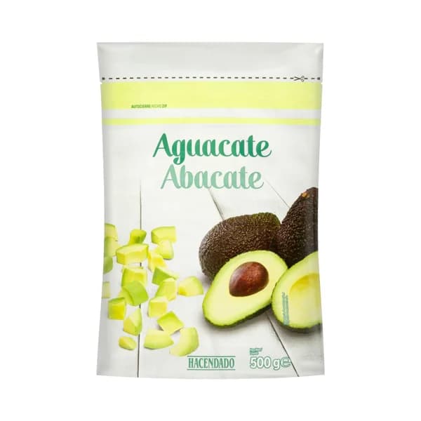 Aguacate en dados Hacendado congelado - 0.5 kg - Imagen del producto en Findit