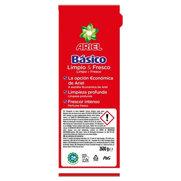 Detergente en Polvo 40Lv - 1.14 kg - Imagen del producto en Findit