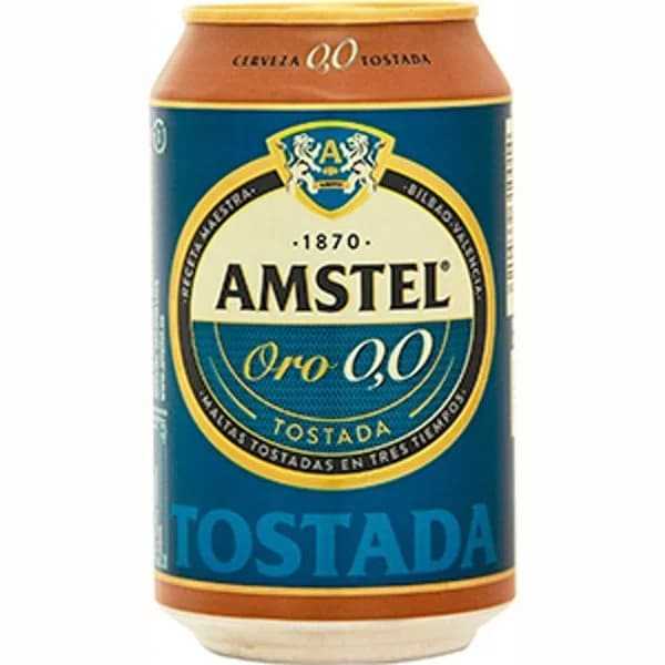 Cerveza Tostada Oro 0,0 Lata 330ML - 0.33 l - Imagen del producto en Findit