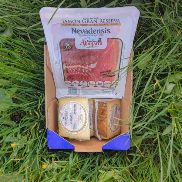 2 cuñas Queso Oveja Curado + 2 bandejas Jamón Gran Reserva - 2 ud - Imagen del producto en Findit
