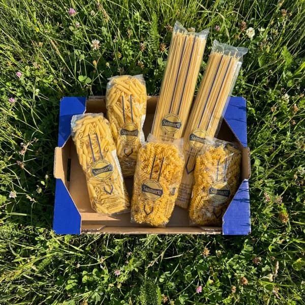 Pastas Artesanas - 2uds Espagueti + 2uds Espiral + 2uds Plumas - 6 ud - Imagen del producto en Findit