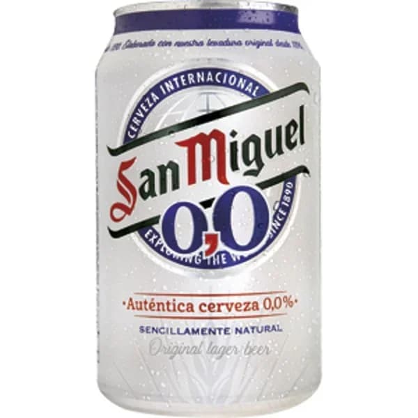 Cerveza Rubia 0,0 Lata 330ML - 0.33 l - Imagen del producto en Findit