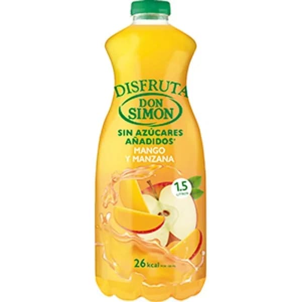 Néctar Mango Manzana sin Azúcar Añadido Pet - 1.19 l - Imagen del producto en Findit