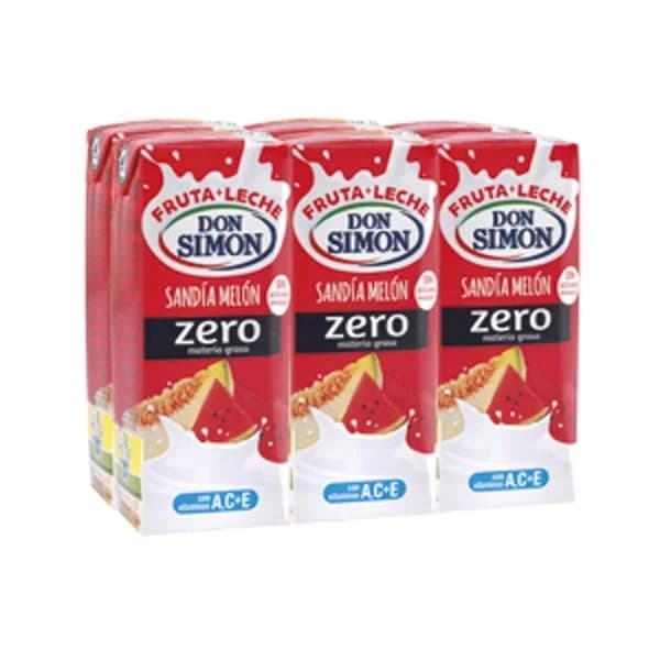 Fruta Leche Melón Sandía Zero Pack 6x200 - 1.2 l - Imagen del producto en Findit
