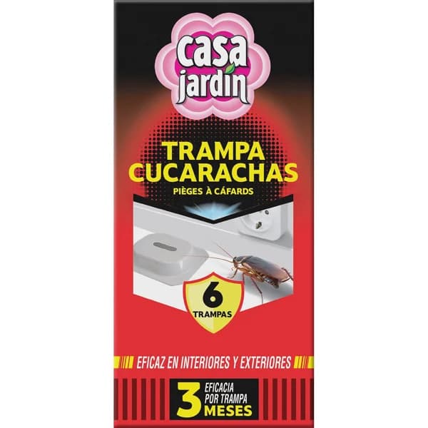 Insecticida Trampa Cucarachas Doble Cebo - 6.02 ud - Imagen del producto en Findit