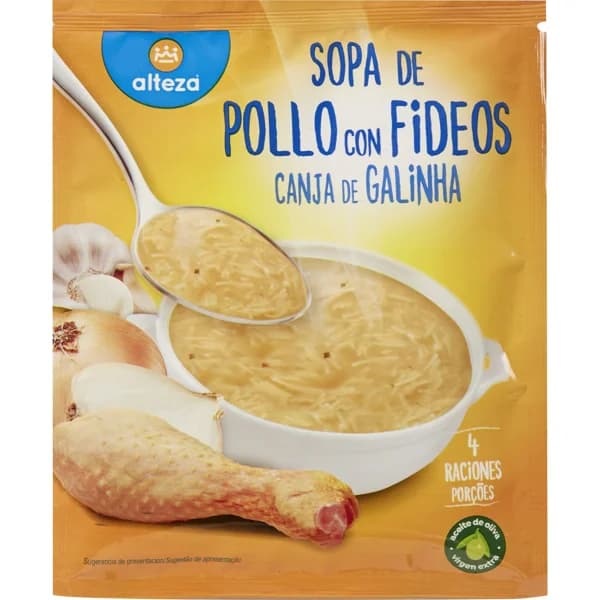 Sopa Deshidratada Pollo Fideos - 0.07 kg - Imagen del producto en Findit