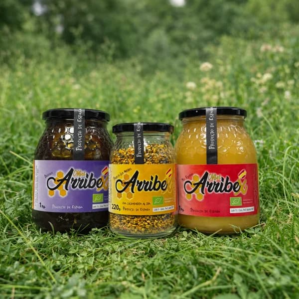 2kg Miel + 1 Tarro Polen de Abeja - Organico - 2 kg - Imagen del producto en Findit