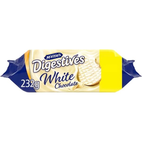 Galletas Digestive Chocolate Blanco - 0.23 kg - Imagen del producto en Findit