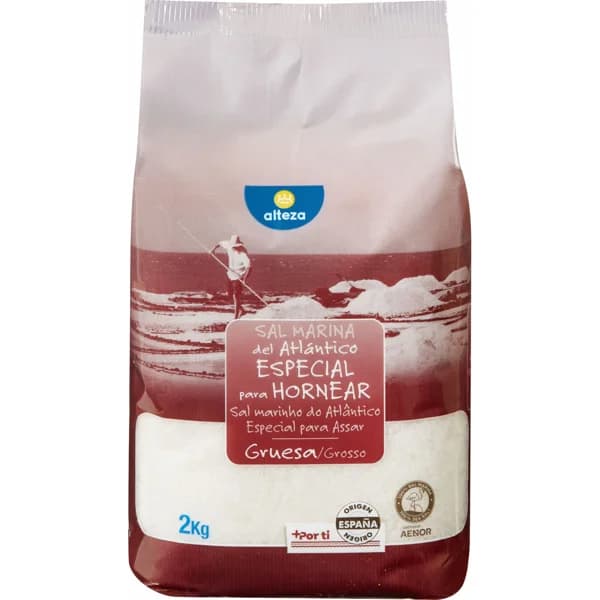 Sal Marina Gruesa Para Hornear - 2 kg - Imagen del producto en Findit