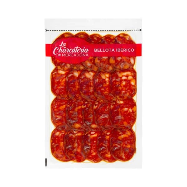 Chorizo de bellota ibérico cortado a máquina - 0.11 kg - Imagen del producto en Findit