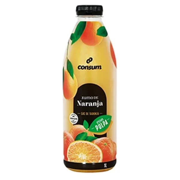 Zumo Naranja con Pulpa Refrigerado - 1 l - Imagen del producto en Findit