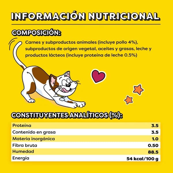 Comida Húmeda Gato Salmón 4x10G - 0.03 kg - Imagen del producto en Findit