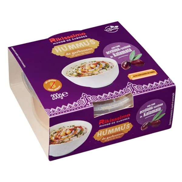 Hummus con Aceituna 200G - 0.2 kg - Imagen del producto en Findit