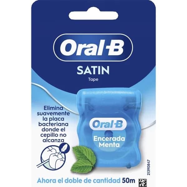 Seda Dental Menta Satin 50M - 1 ud - Imagen del producto en Findit