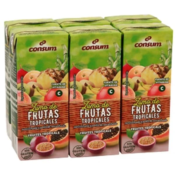 Zumo Tropical Consum Pack de 6 - 1.2 l - Imagen del producto en Findit