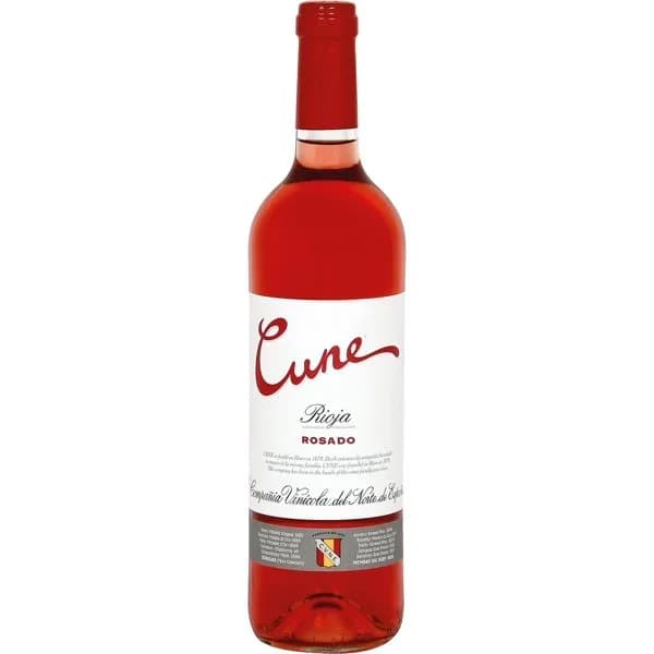 Vino Rosado D.O. Rioja CUNE, botella 75 cl - 0.75 l - Imagen del producto en Findit
