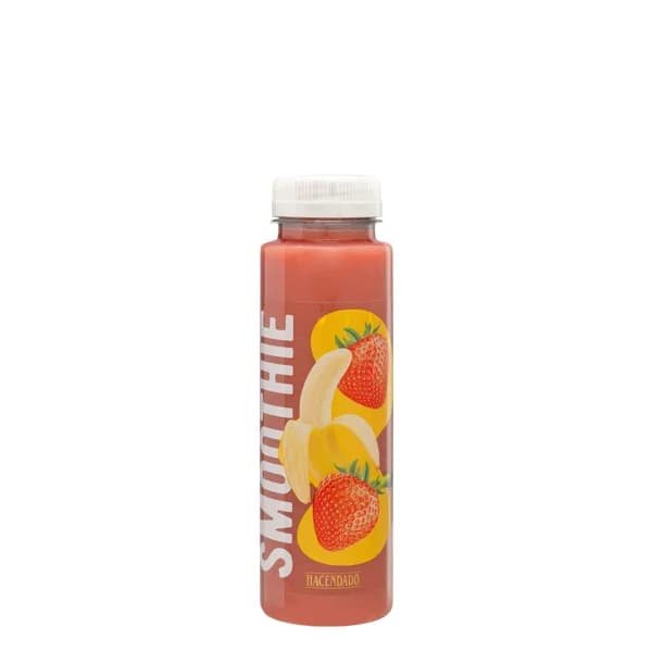 Smoothie fresa y plátano Hacendado - 0.25 l - Imagen del producto en Findit