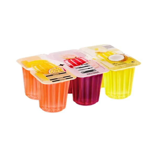 Gelatina sabores mango maracuyá  guayaba y piña coco Hacendado - 0.6 kg - Imagen del producto en Findit