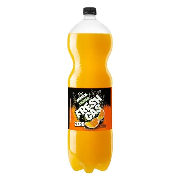Refresco de naranja Hacendado zero fresh gas - 2 l - Imagen del producto en Findit