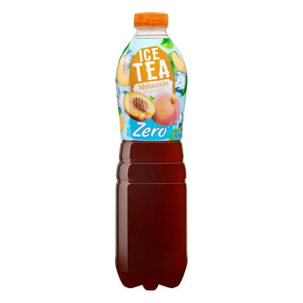Refresco té sabor melocotón Hacendado zero - 1.5 l - Imagen del producto en Findit